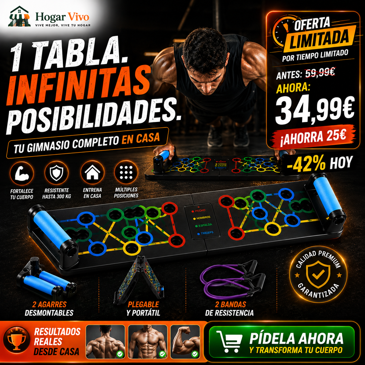 Ponte en forma con 15 minutos diarios