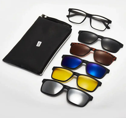 Gafas de sol magnéticas ópticas polarizadas 5 en 1 - additional image 14